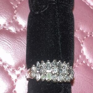 14K gold diamond ring